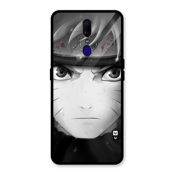 Naruto Monochrome Glass Back Case for Oppo F11