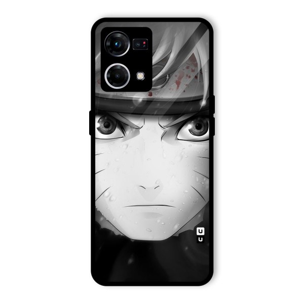 Naruto Monochrome Glass Back Case for Oppo F21s Pro 4G