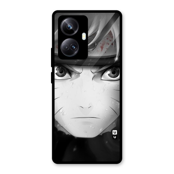 Naruto Monochrome Glass Back Case for Realme 10 Pro Plus