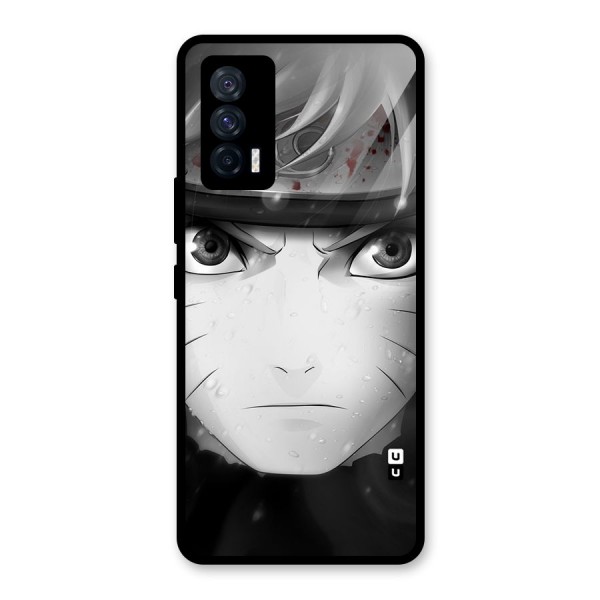 Naruto Monochrome Glass Back Case for Vivo iQOO 7 5G