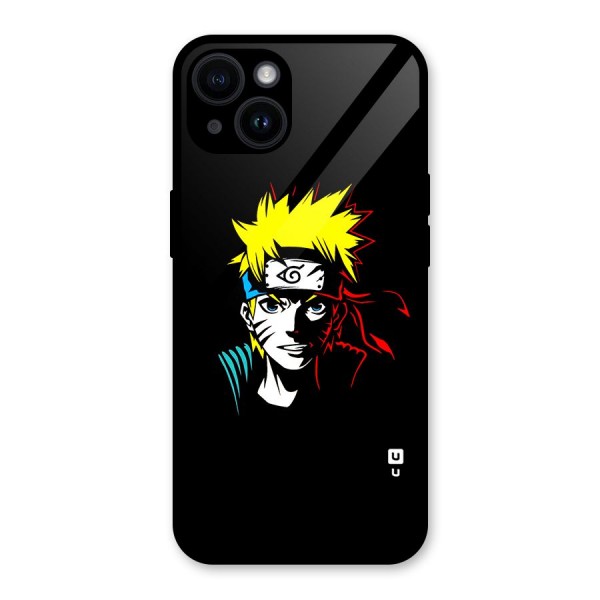 Naruto Pen Sketch Art Glass Back Case for iPhone 14