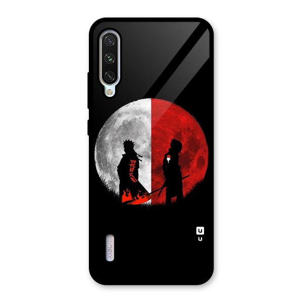 Naruto Shadow Hokage Moon Glass Back Case for Mi A3