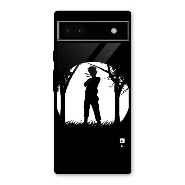 Naruto Silhouette Glass Back Case for Google Pixel 6a