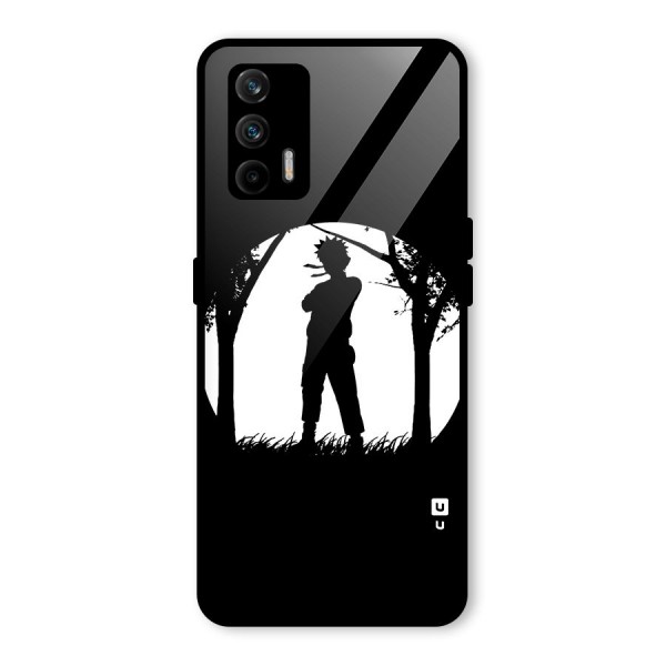 Naruto Silhouette Glass Back Case for Realme X7 Max