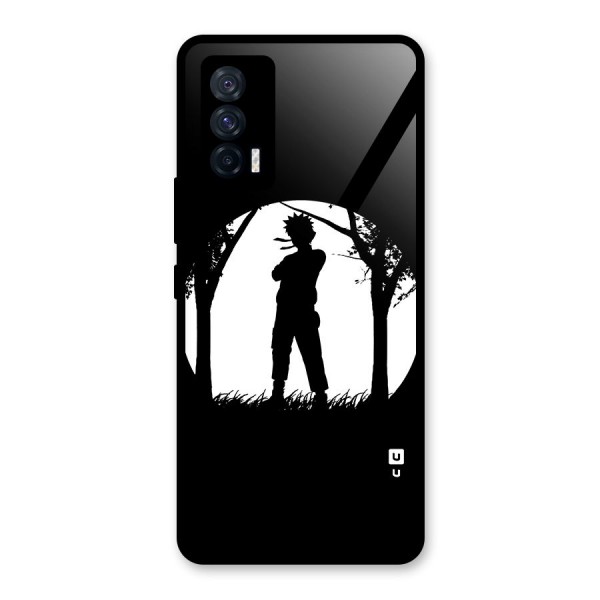 Naruto Silhouette Glass Back Case for Vivo iQOO 7 5G