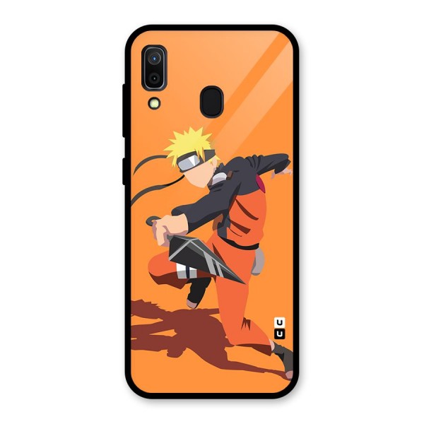 Naruto Ultimate Ninja Storm Glass Back Case for Galaxy A30