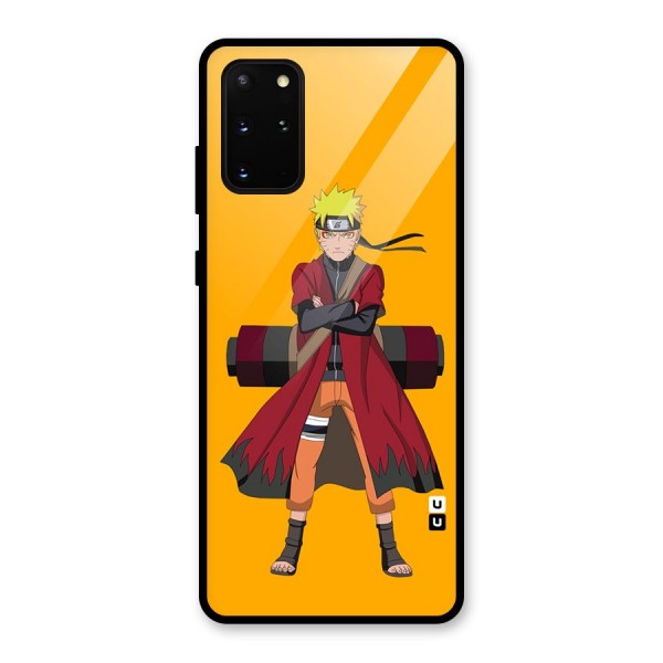 Naruto Uzumaki Art Glass Back Case for Galaxy S20 Plus