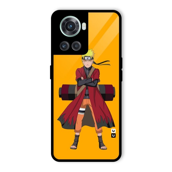 Naruto Uzumaki Art Glass Back Case for OnePlus 10R