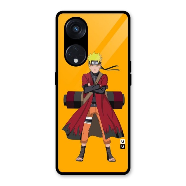 Naruto Uzumaki Art Glass Back Case for Reno8 T 5G