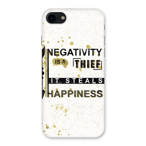 Negativity Thief Back Case for iPhone SE 2020