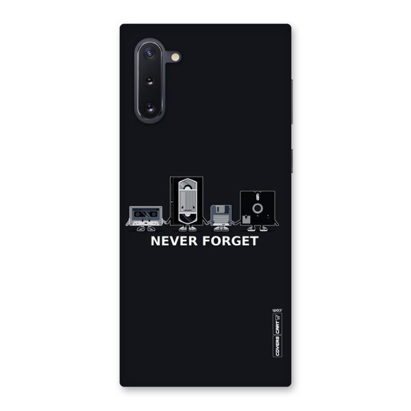 Never Forget Back Case for Galaxy Note 10