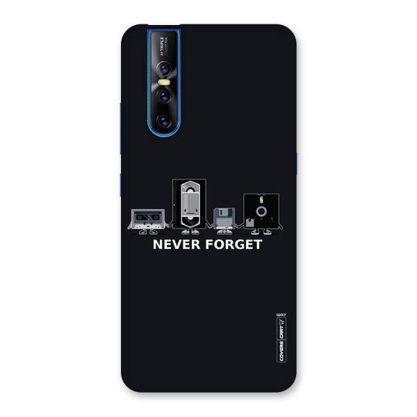 Never Forget Back Case for Vivo V15 Pro