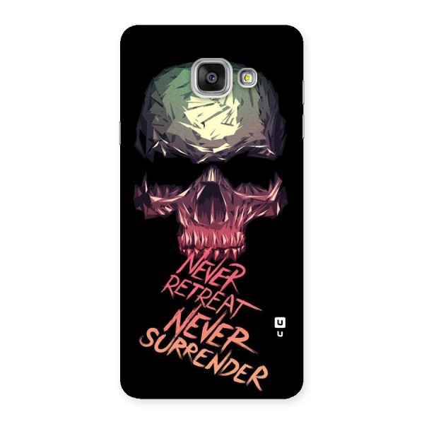 Never Retreat Back Case for Galaxy A7 2016