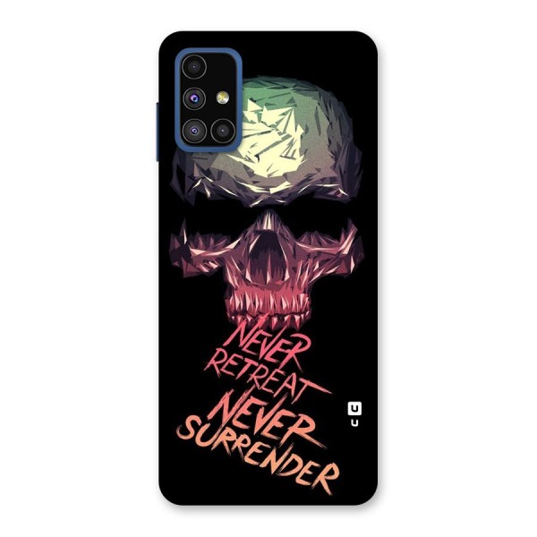 Never Retreat Back Case for Galaxy M51