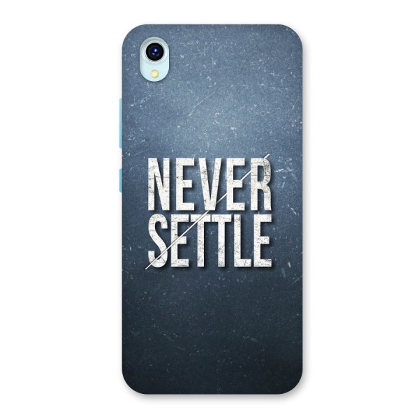 Never Settle Back Case for Vivo Y1s