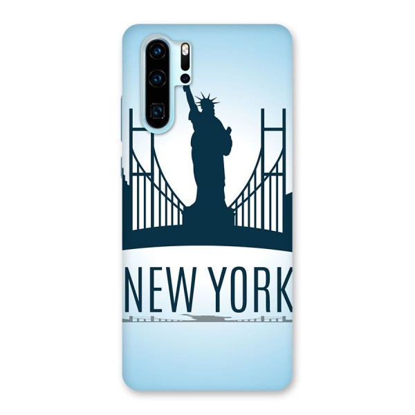 New York Skyline Back Case for Huawei P30 Pro