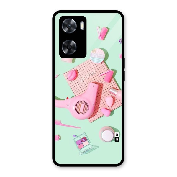 Night Out Slay Glass Back Case for Oppo A57 2022