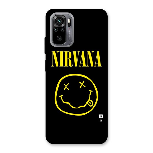 Nirvana Smiley Back Case for Redmi Note 10