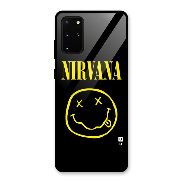 Nirvana Smiley Glass Back Case for Galaxy S20 Plus