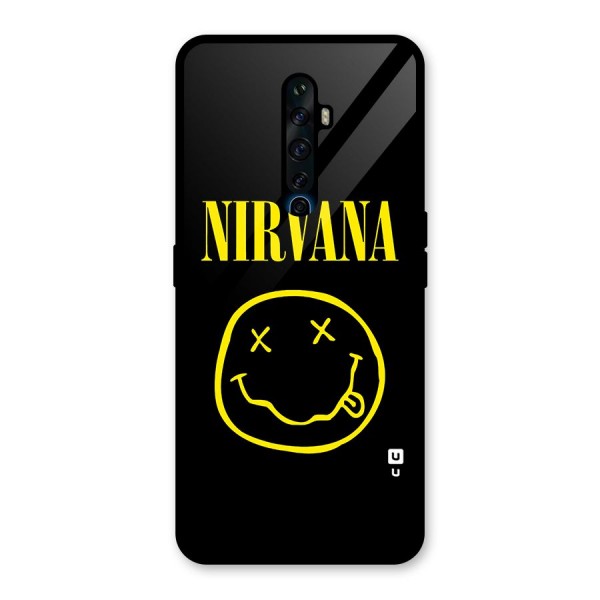 Nirvana Smiley Glass Back Case for Oppo Reno2 Z