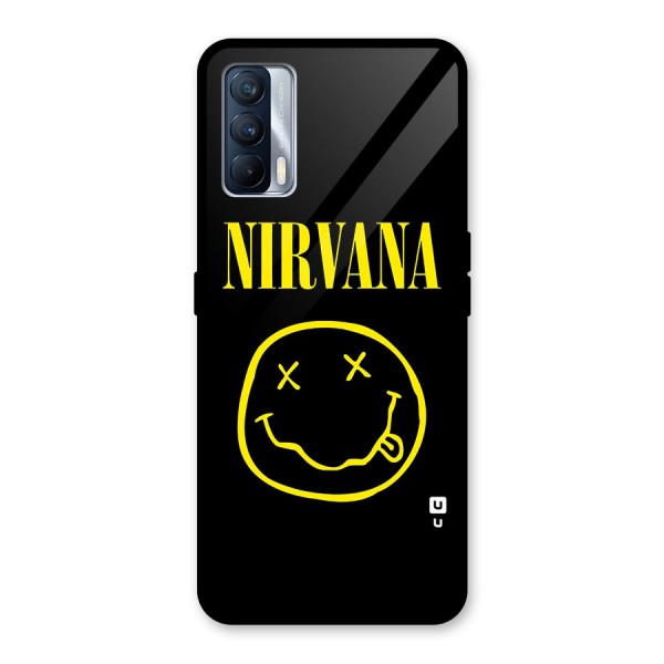 Nirvana Smiley Glass Back Case for Realme X7