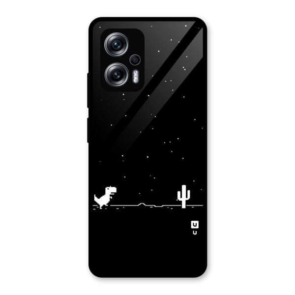 No Connection Night Glass Back Case for Redmi K50i