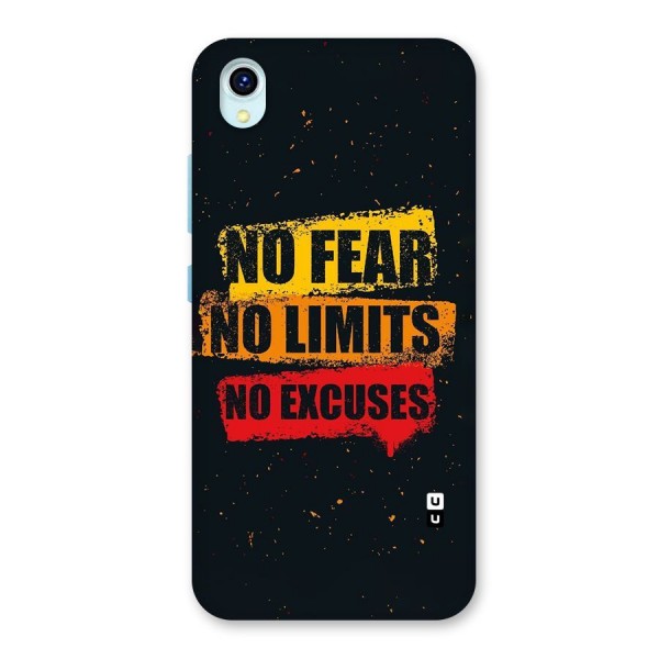 No Fear No Limits Back Case for Vivo Y1s