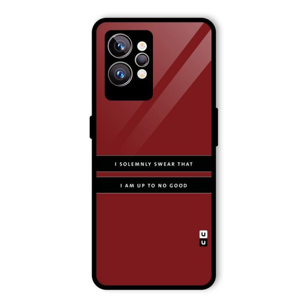 No Good Swear Glass Back Case for Realme GT2 Pro