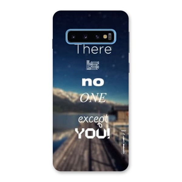 No One But You Back Case for Galaxy S10