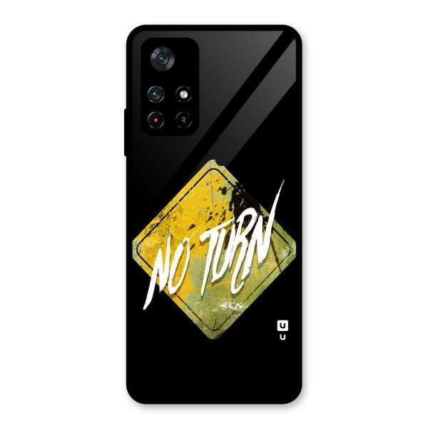 No Turn Glass Back Case for Poco M4 Pro 5G