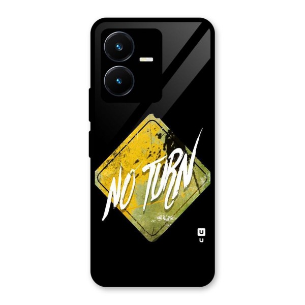 No Turn Glass Back Case for Vivo Y22