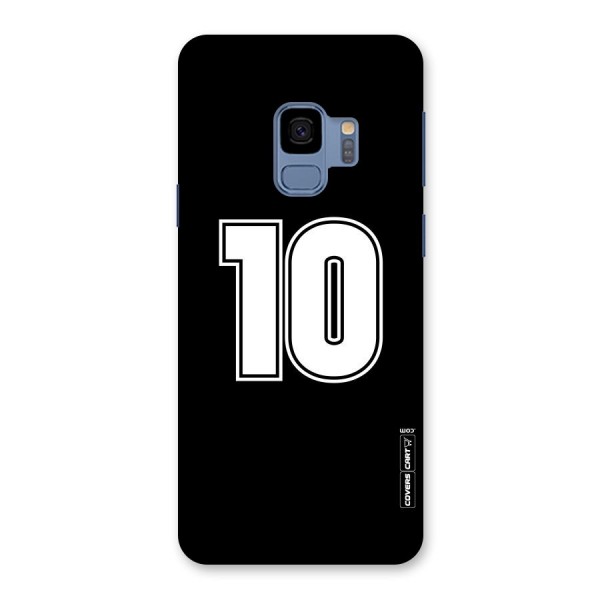 Number 10 Back Case for Galaxy S9