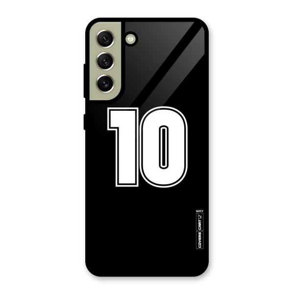 Number 10 Glass Back Case for Galaxy S21 FE 5G