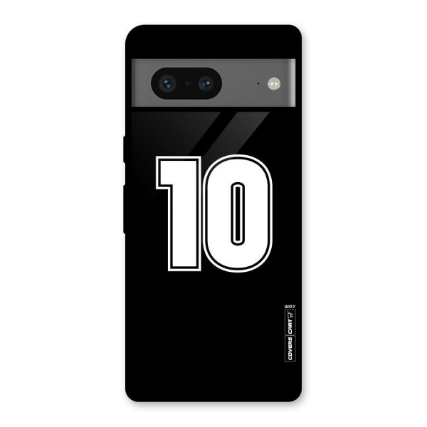 Number 10 Glass Back Case for Google Pixel 7