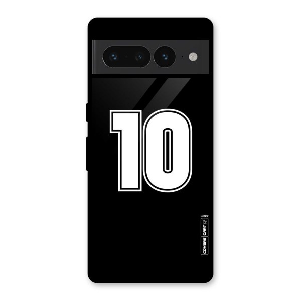 Number 10 Glass Back Case for Google Pixel 7 Pro