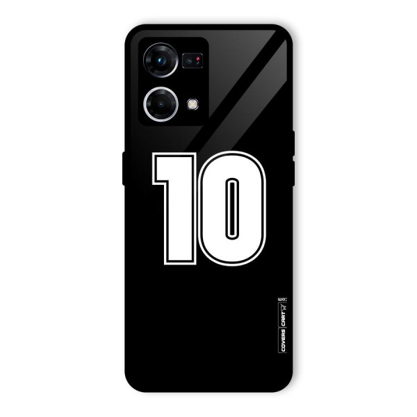 Number 10 Glass Back Case for Oppo F21s Pro 4G