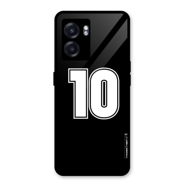 Number 10 Glass Back Case for Oppo K10 (5G)