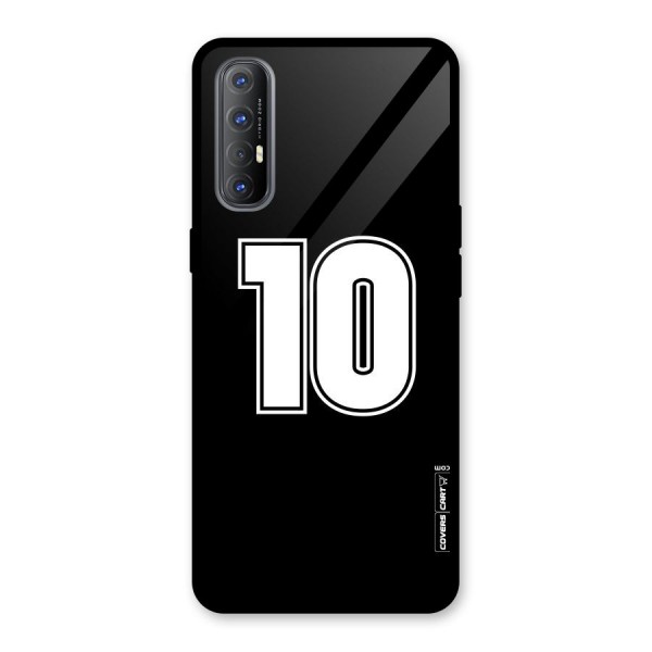 Number 10 Glass Back Case for Oppo Reno3 Pro