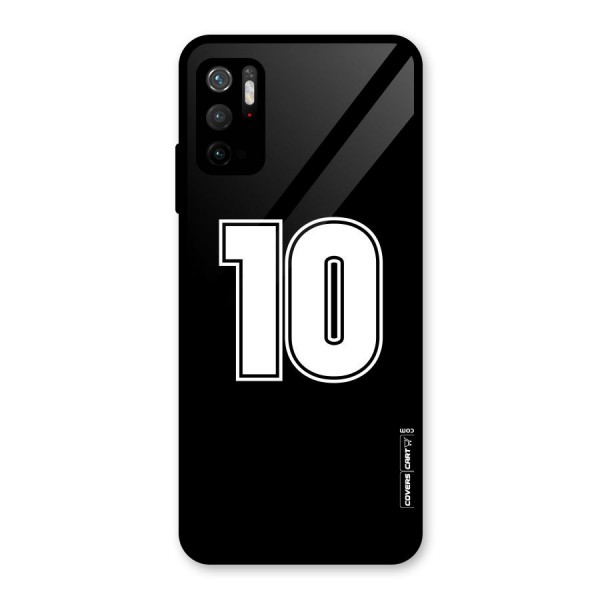 Number 10 Glass Back Case for Poco M3 Pro 5G