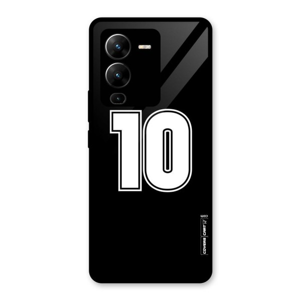 Number 10 Glass Back Case for Vivo V25 Pro