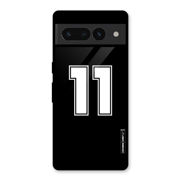 Number 11 Glass Back Case for Google Pixel 7 Pro