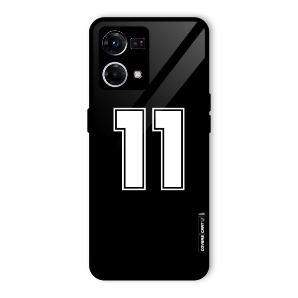 Number 11 Glass Back Case for Oppo F21s Pro 4G