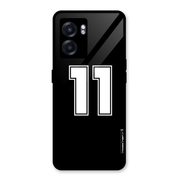 Number 11 Glass Back Case for Oppo K10 (5G)