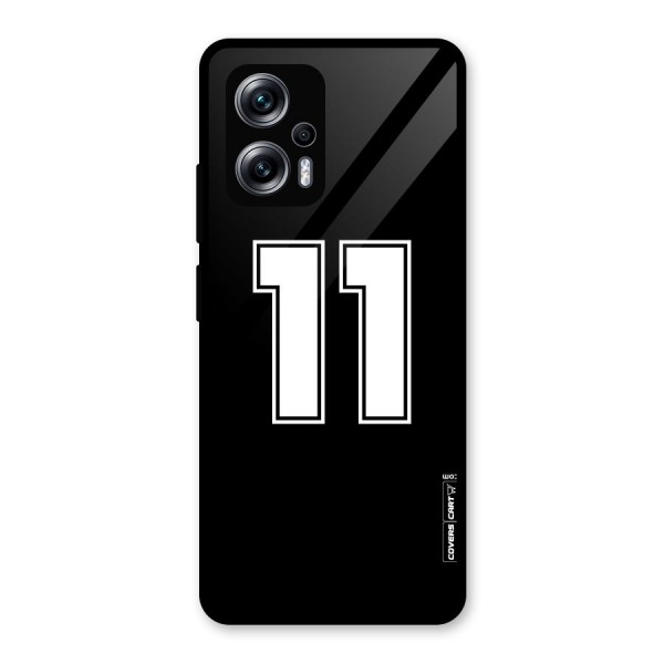 Number 11 Glass Back Case for Redmi K50i