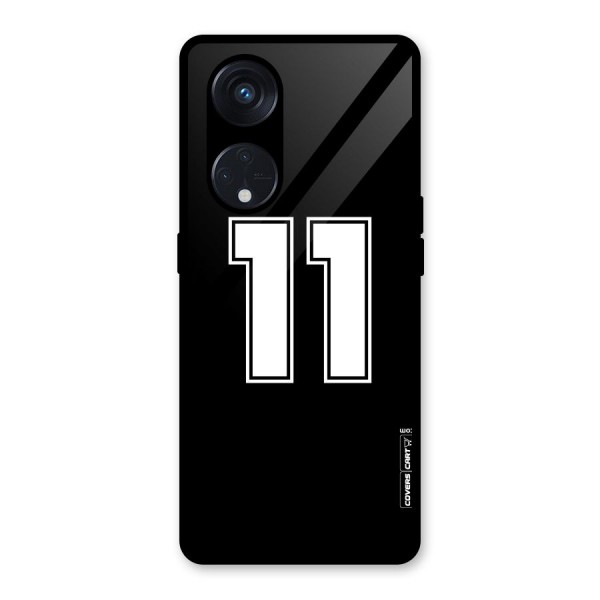 Number 11 Glass Back Case for Reno8 T 5G