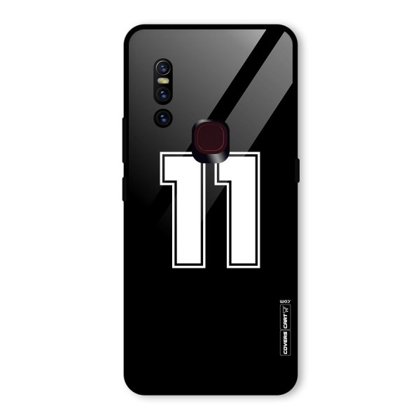 Number 11 Glass Back Case for Vivo V15