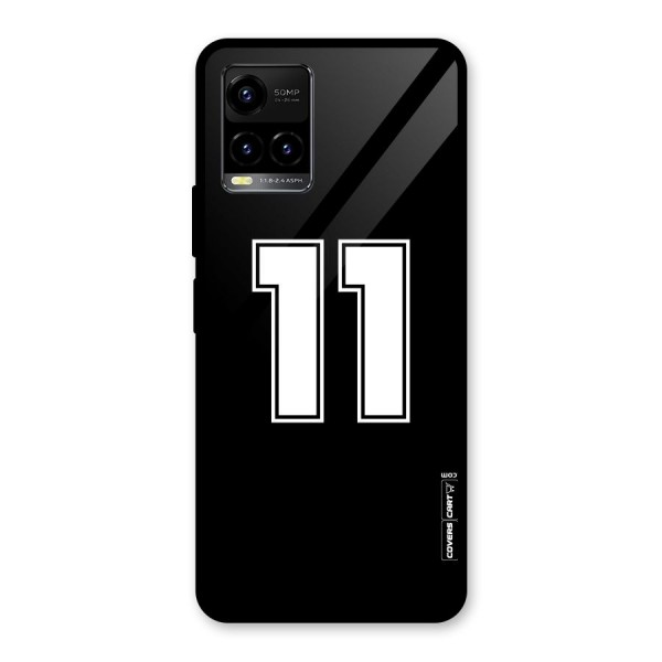 Number 11 Glass Back Case for Vivo Y21G