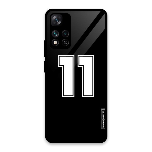 Number 11 Glass Back Case for Xiaomi 11i HyperCharge 5G