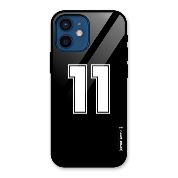 Number 11 Glass Back Case for iPhone 12 Mini