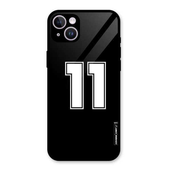 Number 11 Glass Back Case for iPhone 14 Plus